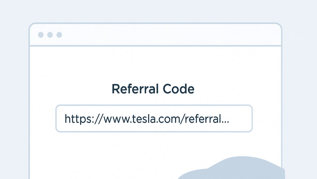 Step 2: Submit Your Tesla Referral Link